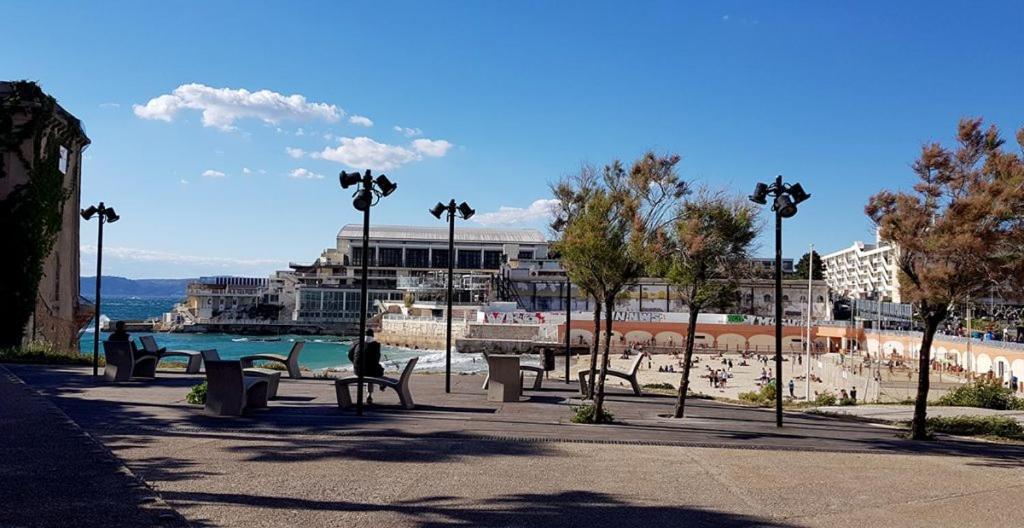 T1 Moderne Plage Des Catalans Marsiglia Esterno foto