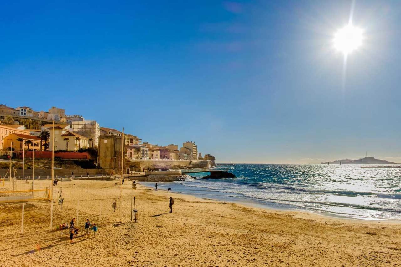 T1 Moderne Plage Des Catalans Marsiglia Esterno foto